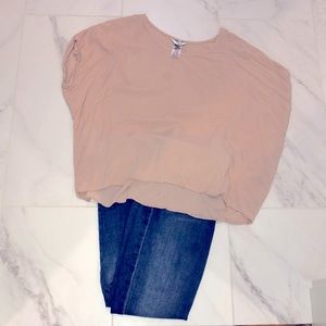 Hard Tail light pink top